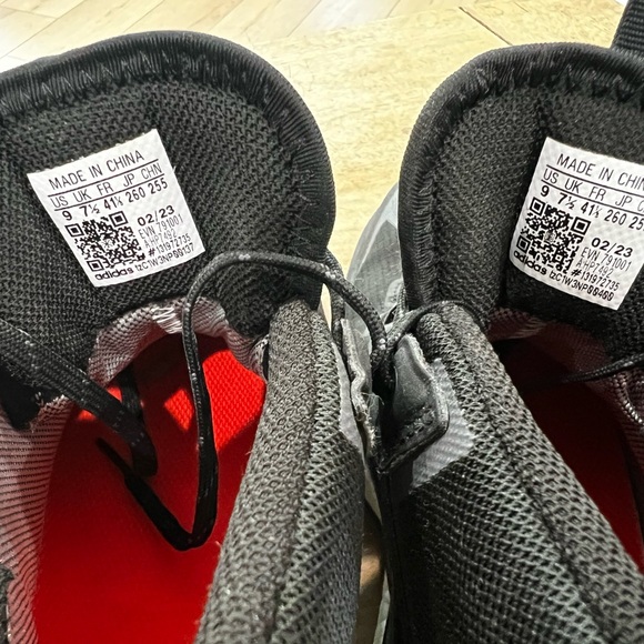 Adidas Terrex Black and White Hiking Boots - Picture 4 of 5